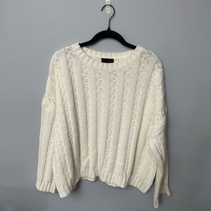 Chunky knit sweater